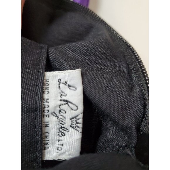 Vintage black sequin bag by La Regale - Picture 6 of 8
